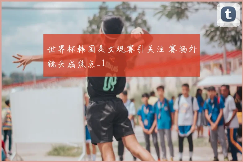 世界杯韩国美女观赛引关注 赛场外镜头成焦点_1